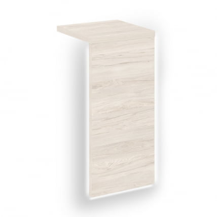 Накладка с подсветкой прямая высокая для О.Р-Ф.МП.В-78 ОНИКС О.Р-НП.В-78.1.С Денвер Светлый / О.R-F.MP.V-78 ONIX О.R-NP.V-78.1.S_0