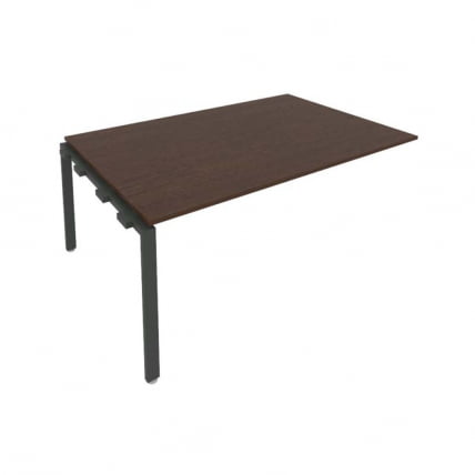 Проходной наборный элемент переговорного стола Метал Сйстем Б.ППРГ-5 Венге/Антрацит / Metal System_0