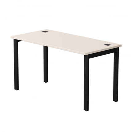 Стол прямой на металлокаркасе, опоры 45 гр Еверпроф ЕВО 254С003 Кашемир Черный / Everprof EVO 254S003_0