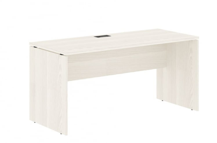 Стол письменный ЕДИС ЕДСТ 1567 Ясень Траун Черный / EDIS EDST_0