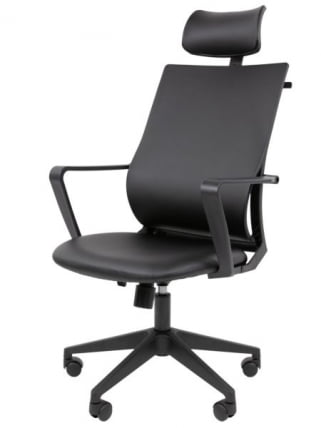 Кресло руководителя Чаирман 545 экокожа Черный / Chairman_15