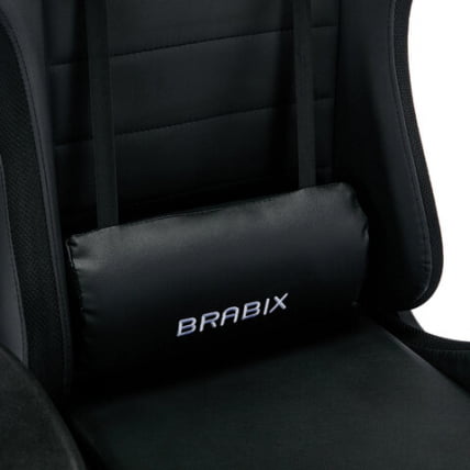 Геймерское кресло БРАБИКС Лумен ГМ-150 РГБ подсветка Черное / BRABIX Lumen GM-150 RGB_11