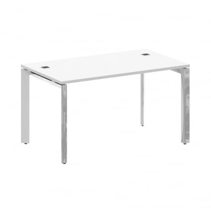Стол рабочий руководителя на П-образном м/к ОНИКС ДИРЕCТ ЛУКС М-О.МП-СРР-3.8 Белый бриллиант / ONIX DIRECT LUX M-O.MP-SRR-3.8_0