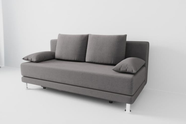 Диван Стандарт (Берхоусе) Цвет фасада: Биттер; Тип: Прямой; Материал фасада: Рогожка / (Berhouse)_0