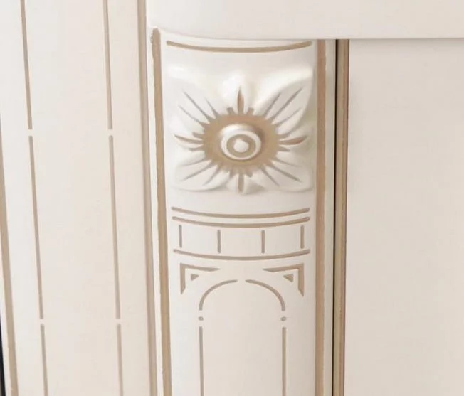 Тумба с колоннами Венеция 32.01 Сосна Астрид Ваниль_2