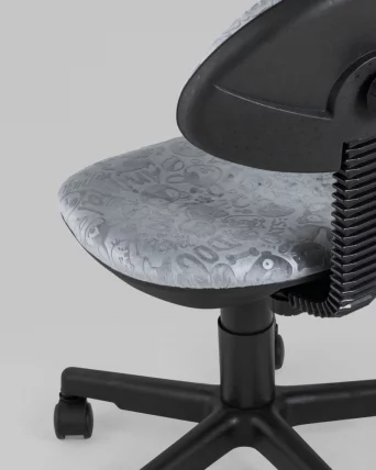 Кресло компьютерное детское УМКА Кат анд Догс Серый / Cat and Dogs_6