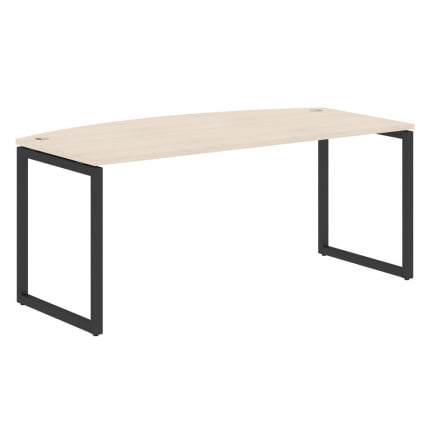 Стол руководителя КСТЕН-К КСКЕТ 189 Бук Тиара Антрацит / XTEN-Q XQET_0