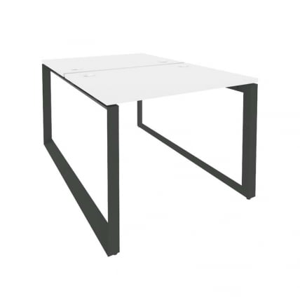 Рабочая станция на О-образном м/к ОНИКС О.МО-Д.РС-2.1.7 Белый Бриллиант/Антрацит / ONIX O.MO-D.RS-2.1.7_0