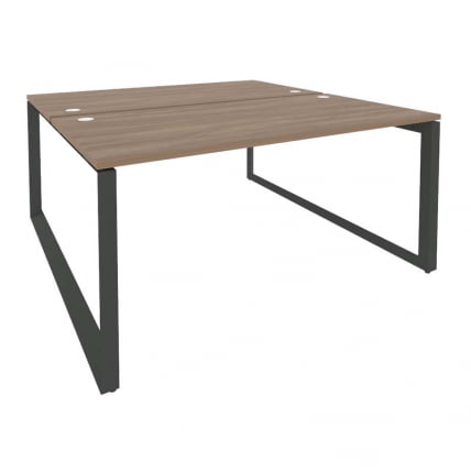 Рабочая станция на О-образном м/к ОНИКС О.МО-Д.РС-2.4.8 Дуб Аризона/Антрацит / ONIX O.MO-D.RS-2.4.8_0