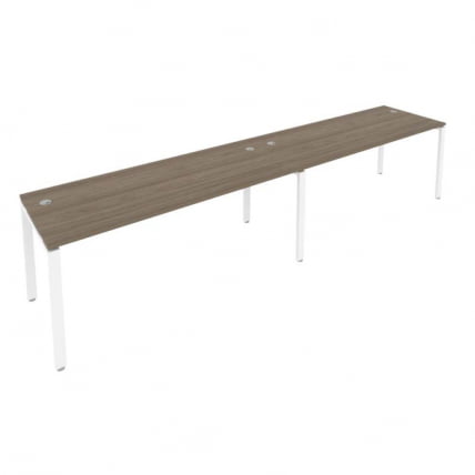 Рабочая станция на 2 раб.места Метал Сйстем Б.СМ-2.5 Вяз/Белый / Metal System_0