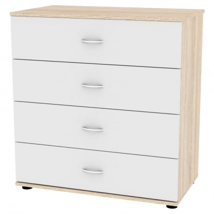 Комод Алиса(К1)856х801х459ручкаскоба96мм(ДСС-Белый) / Алиса(K1)856х801х459ручкаскоба96мм(ДСС-Белый)_0