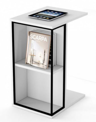 Стол приставной Ситй белый / City_5