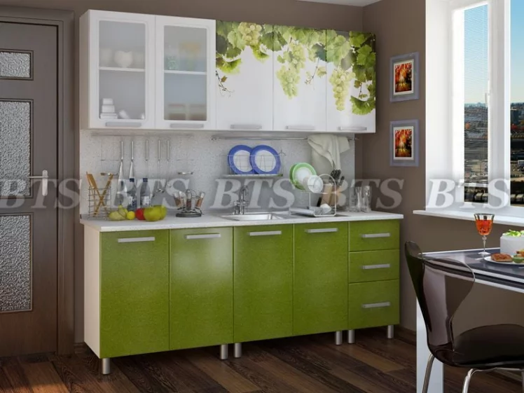 Кухня 2,0 м Люкс Лоза_0