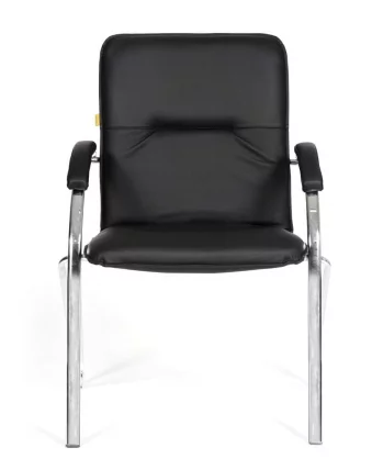 Кресло посетителя CХАИРМАН 850 Черное / CHAIRMAN_1