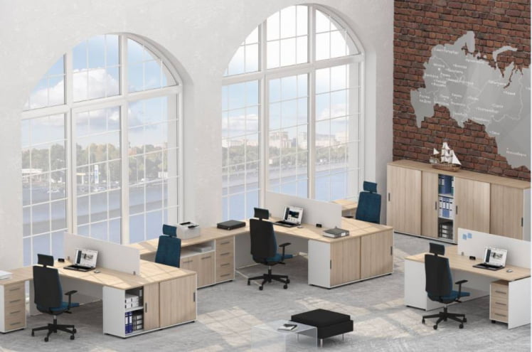 Мебель для персонала Дека №3 Туя / Deka_0