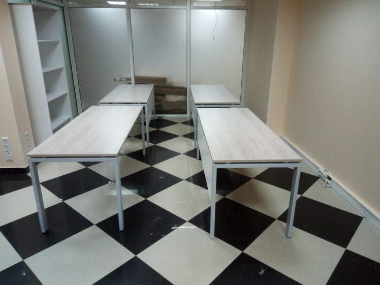 П-образный металлический каркас с траверсами Дека 7.07.18 К Металлик матовый муар / Deka_6