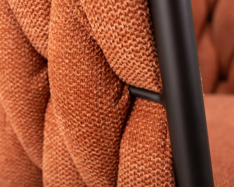 Стул обеденный ДОБРИН МАТИЛДЭ Оранжевая ткань ЛАР 275-27 / DOBRIN MATILDA LAR_8