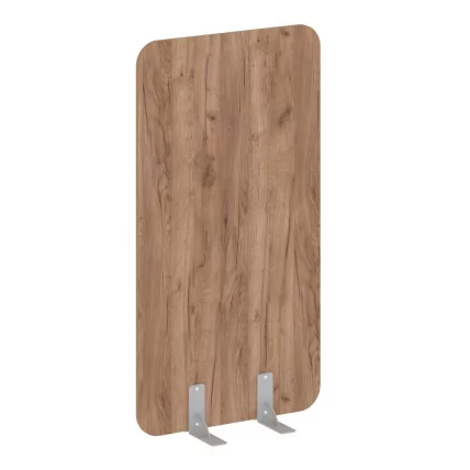 Перегородки на металлических опорах на фетровых подпятниках Р-лине ДП.Ф-80-150 Дуб Табак / R-line DP.F-80-150_0