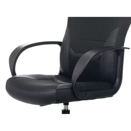 Кресло компьютерное БРАБИКС Алпха ГМ-018 Черное / BRABIX Alpha GM-018_3