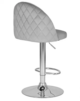 Стул барный ДОБРИН МИЛАНА Серый велюр МДЖ9-75 / DOBRIN MILANA MJ9-75_3