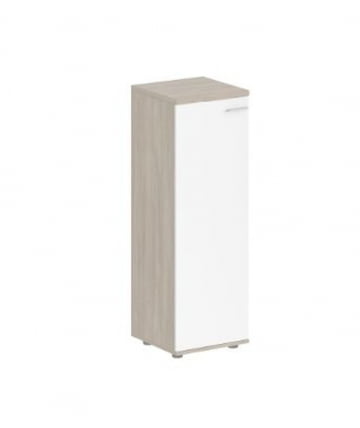 Шкаф средний правый Сигма СГ.814.ОД.ВХ.Р Дуб темный Белый / Sigma SG.814.OD.WH.R_0