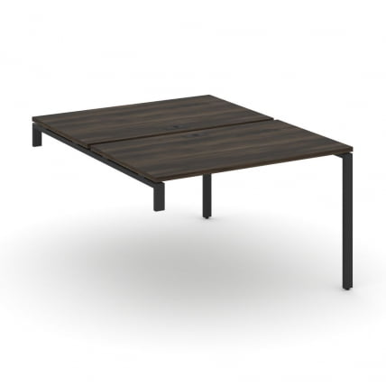 Двойной стол-надставка на опорную тумбу CОНCЕПТ CН.ДСН-002 Дуб Мали Черный / CONCEPT CN.DSN-002_0