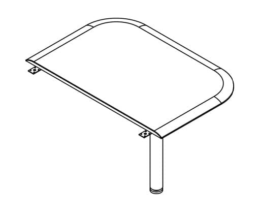 Приставка для письменного стола ВКД 706 Дуб сонома / WKD_1