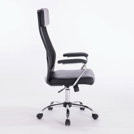 Кресло офисное БРАБИКС Флигхт ЕКС-540 экокожа Черный / BRABIX Flight EX-540_1