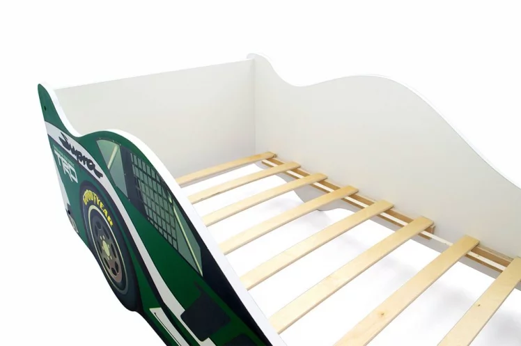 Кровать-машинка Супра Желтая_2