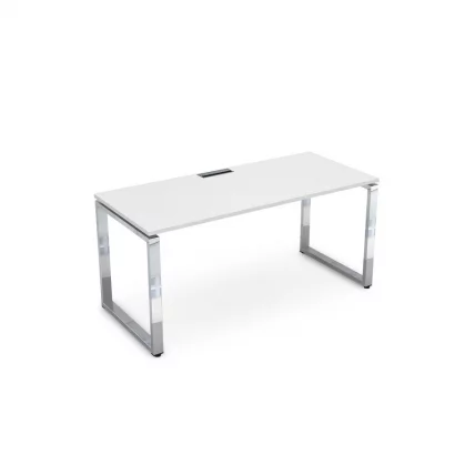Стол рабочий, прямолинейный ГЛОСС ЛИНЕ НСР-О.005.1 Белый Премиум / GLOSS LINE_0