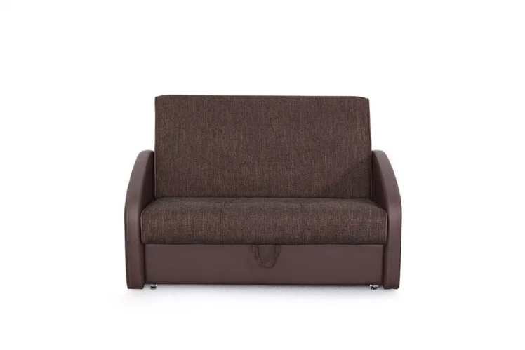 Диван-кровать Оливер 1 Стандарт Мистик куба коричневый Домус шоколад_1