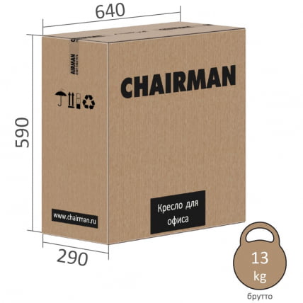 Кресло руководителя CХАИРМАН CХ633 Бежевый / CHAIRMAN CH633_9