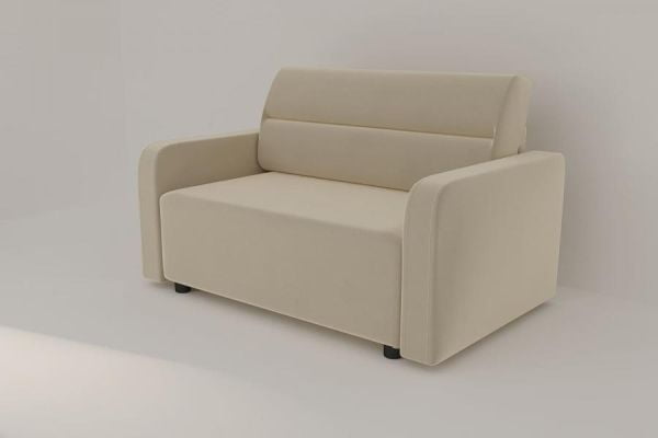 Диван прямой Уппса (Берхоусе) Цвет фасада: Серый велюр; Тип: Прямой; Материал фасада: Металл/Велюр / (Berhouse)_2