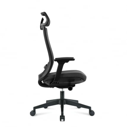 Кресло руководителя РУБЙ блаcк фраме Черный / RUBY black frame_3