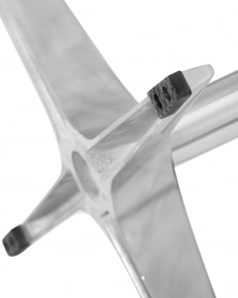 Кресло дизайнерское ДОБРИН СВАН Серая ткань ИФ11 / DOBRIN SWAN IF11_7