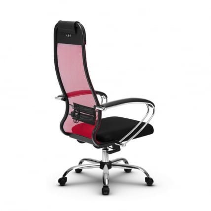 Офисное кресло МЕТТА Комплект 18, Основание 17833 Красный Блаcк / Black_2