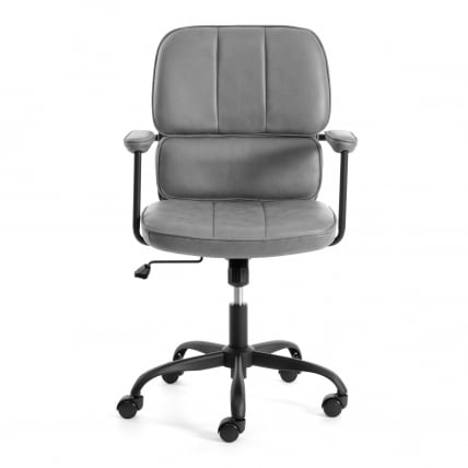 Кресло АЛПХА иск. замша, Грей (Cерый) / ALPHA Grey (Cерый)_4