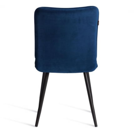 Стул обеденный Бари (2 шт. в упаковке) ЛТ, велюр, Блуе (синий), 41х55х89 см / Bari LT, Blue_4