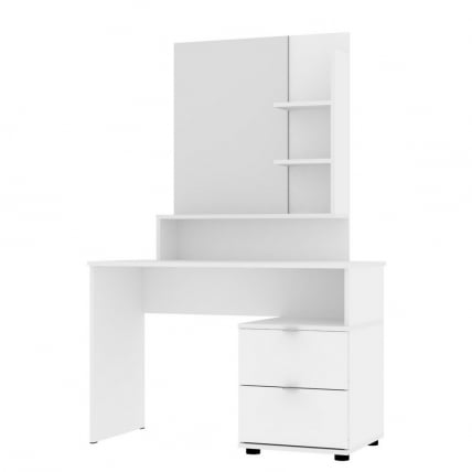 Туалетный столик Алиса(C3)1524х1001х459сторцевойручкой(Белый) / Алиса(C3)1524х1001х459сторцевойручкой(Белый)_0