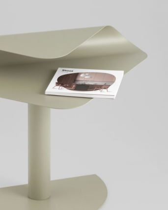 Журнальный столик Корнеа металл оливковый / Cornea_9