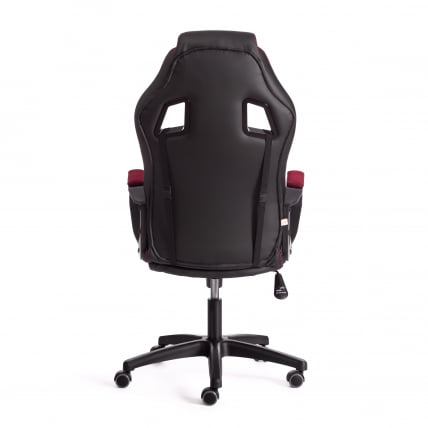 Кресло ДРИВЕР (22) кож/зам/ткань, черный/бордо, 36-6/ТВ-13 / DRIVER 36-6/TW-13_3