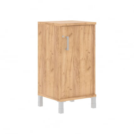 Стеллаж дверь ДСП с замком В411.3 З/Р Дуб Бофорд / Z/R_0