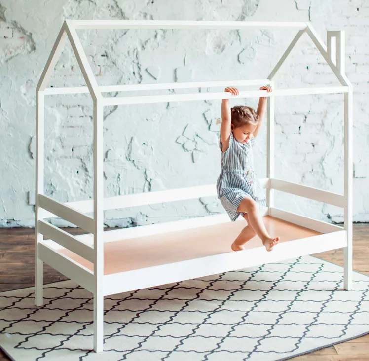 Кровать-домик РооРоом кд-11 Белый / RooRoom_1