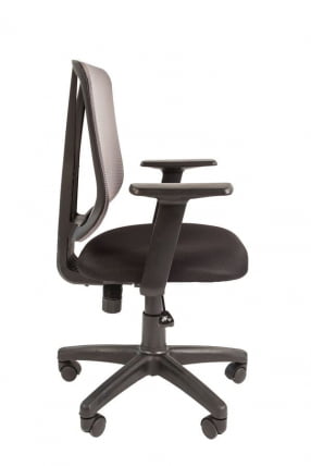 Кресло офисное CХАИРМАН 626 Черный Серая сетка / CHAIRMAN_2