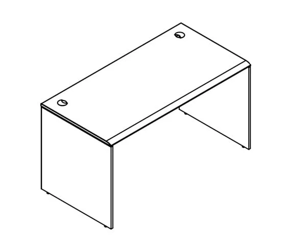Стол письменный ВСТ 167 Дуб сонома / WST_1