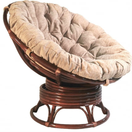 Кресло Папасан вращающийся 23/01Б молочный шоколад / 23/01B_0