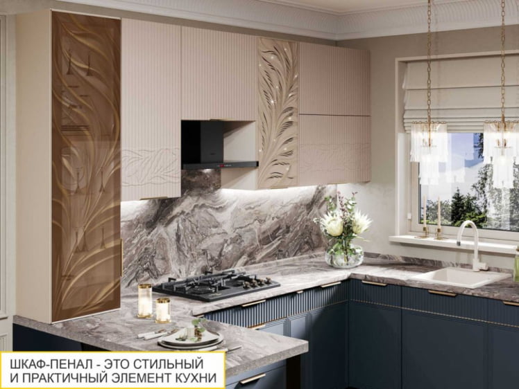 Шкаф-пенал кухонный (лев/прав) Флоренция 107.31_3