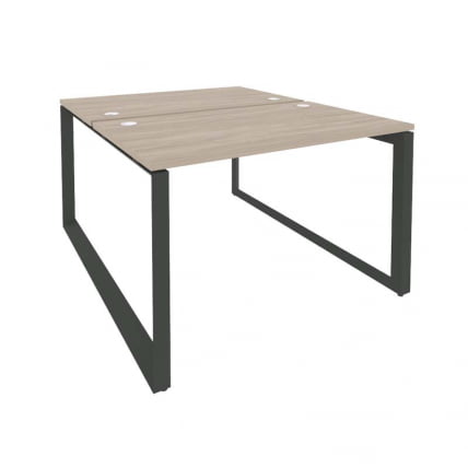 Рабочая станция на О-образном м/к ОНИКС О.МО-Д.РС-2.2.7 Дуб Аттик/Антрацит / ONIX O.MO-D.RS-2.2.7_0