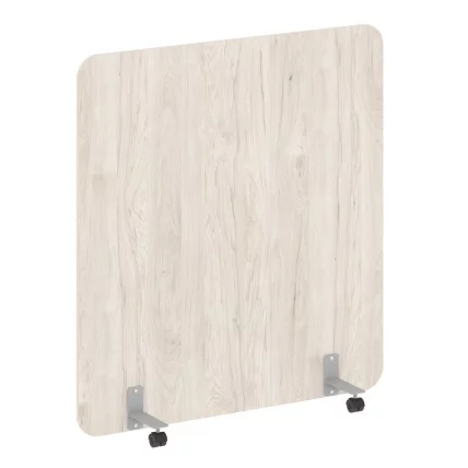 Перегородка на металлических опорах, на роликах Р-лине ДП.Р-140-150 Денвер Светлый / R-line DP.R-140-150_0