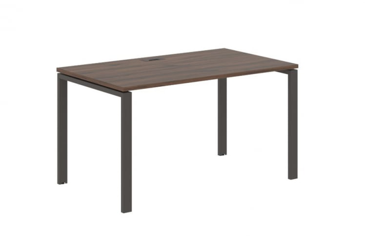 Стол письменный ЕДИС ЕУСТ 1380 Дуб Денвер темный Мокко / EDIS EUST_0